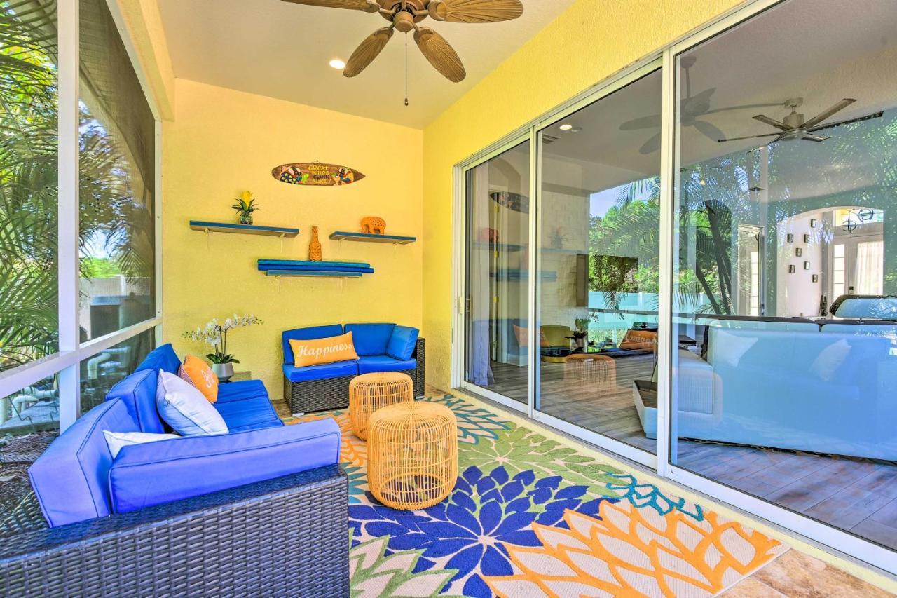 Sun-Soaked Sarasota Oasis With Pool And Hot Tub! Exterior foto